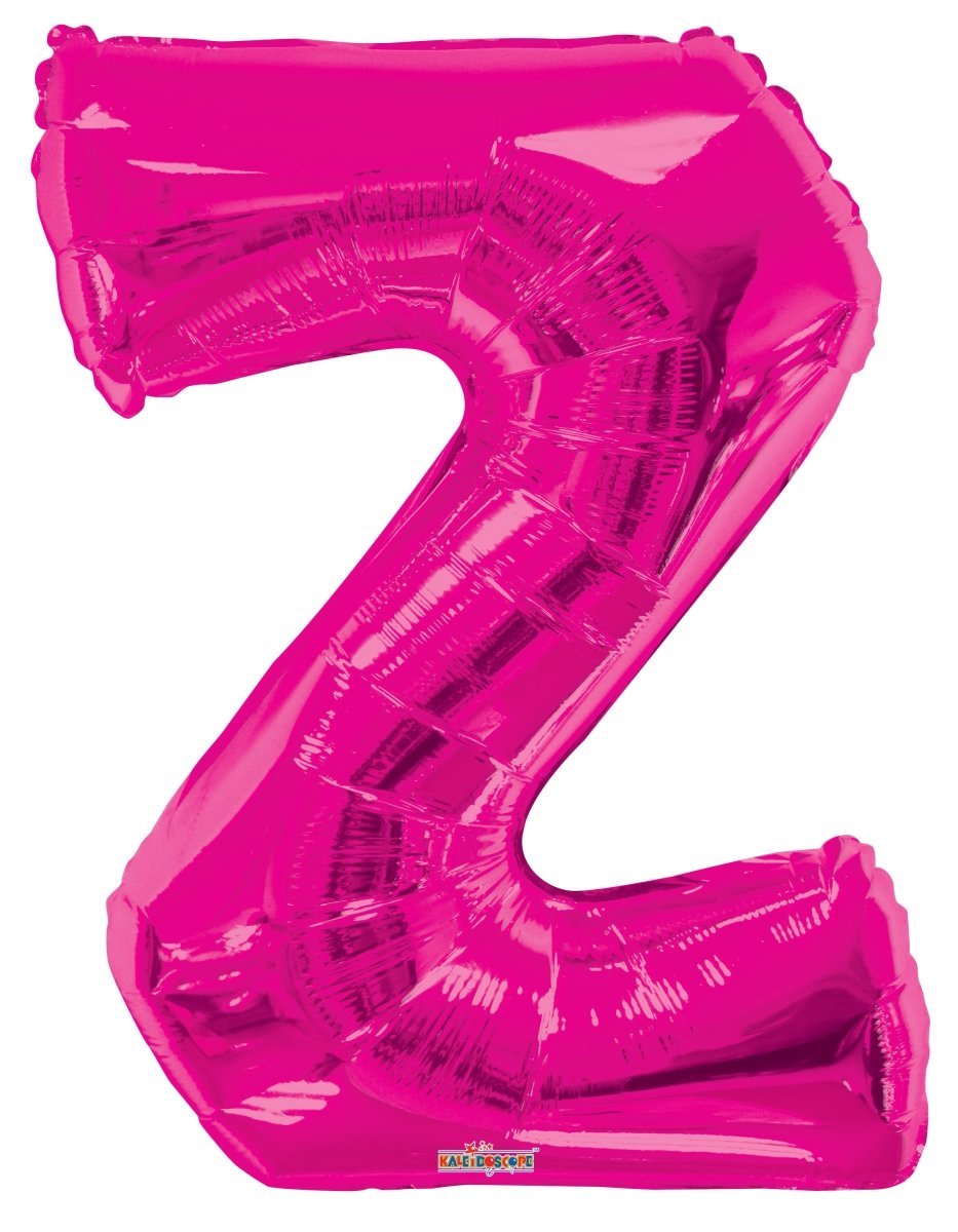 34″ SC Letter Z Magenta Shape – Single Pack. 15555-34 - FestiUSA