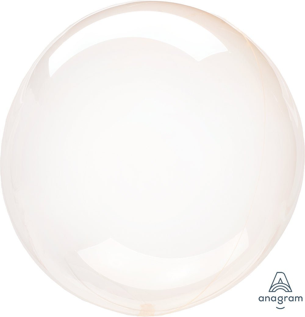 Bubble Crystal Clearz Petite Yellow 10" - (Single Pack). 82988 - FestiUSA