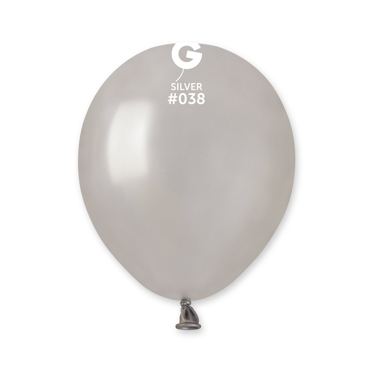 Gemar USA Metallic Silver AM50-038 5" - FestiUSA