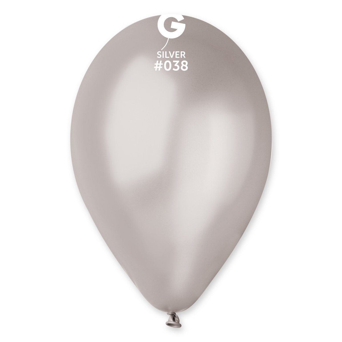 Gemar USA Metallic Silver GM110-038 12" - FestiUSA
