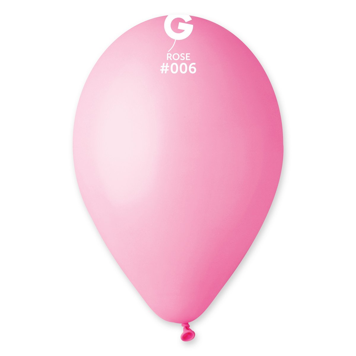 Ballon en aluminium Cigogne, 103 x 60 cm, rose vif