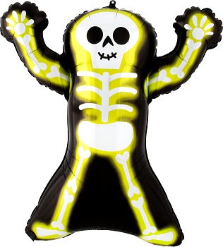 Halloween Neon Skelly 30" - (Single Pack). 4193601 - FestiUSA