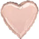Heart Rose Gold Shaped 4" (Flat). 15721-04 - FestiUSA