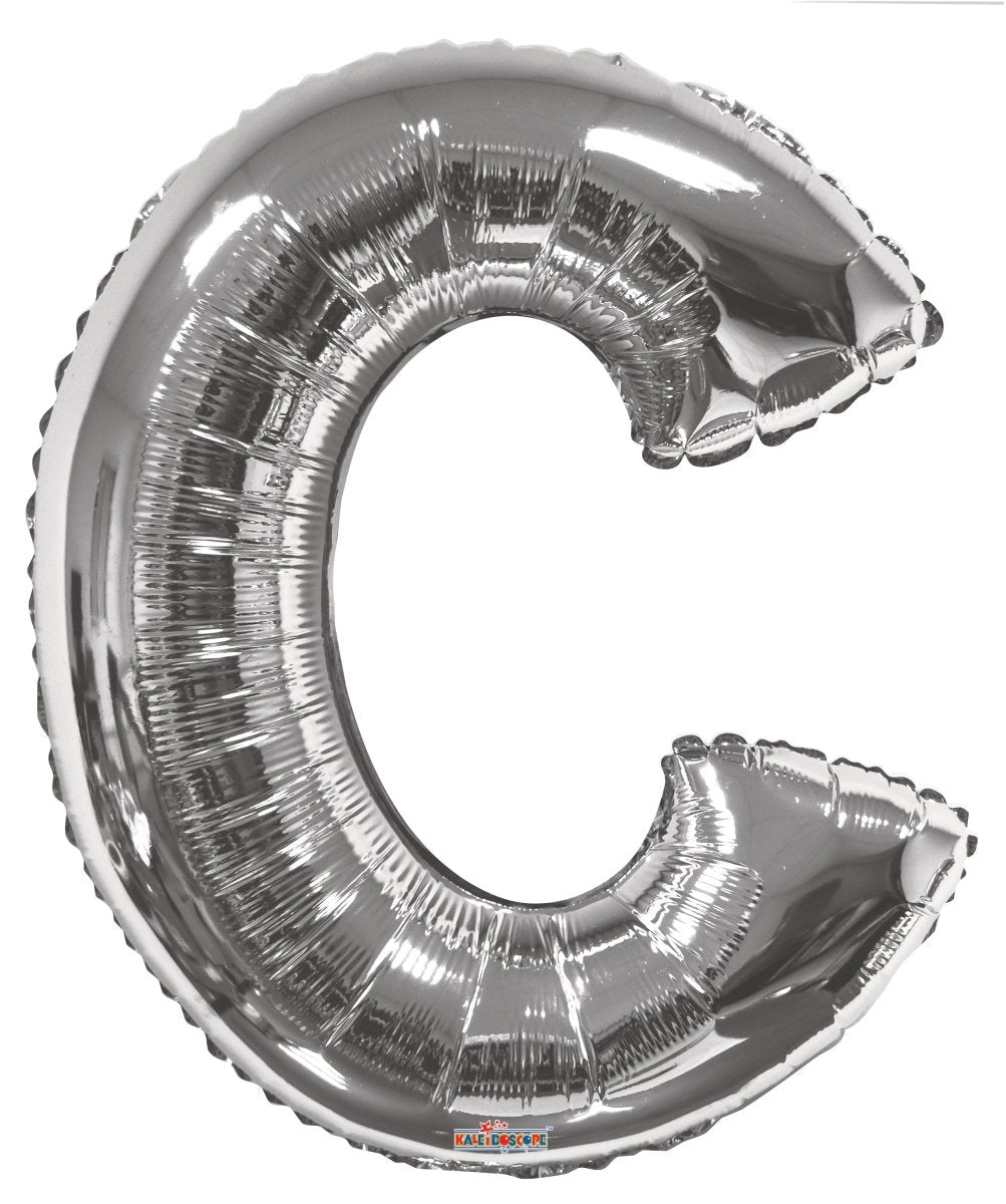 Letter C Silver 34″ – (Single Pack). 15232-34 - FestiUSA