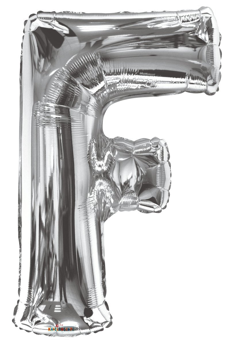 Letter F Silver 34″ – (Single Pack). 15235-34 - FestiUSA