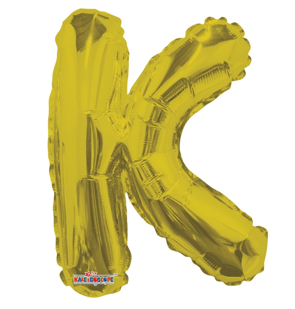 Letter K Gold 14" - (Single Pack). 35078-14 - FestiUSA