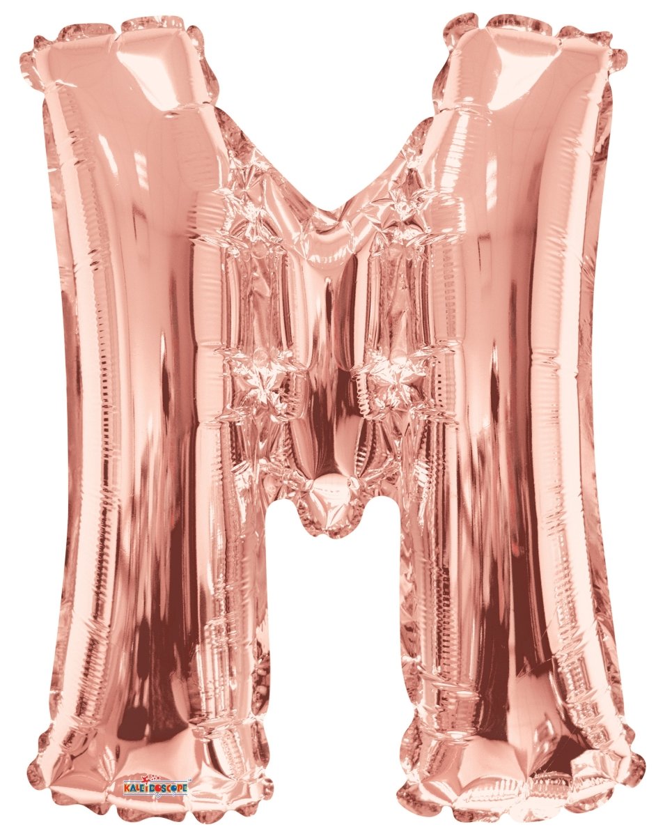Letter M Rose Gold 34″ – (Single Pack). 15622-34 - FestiUSA