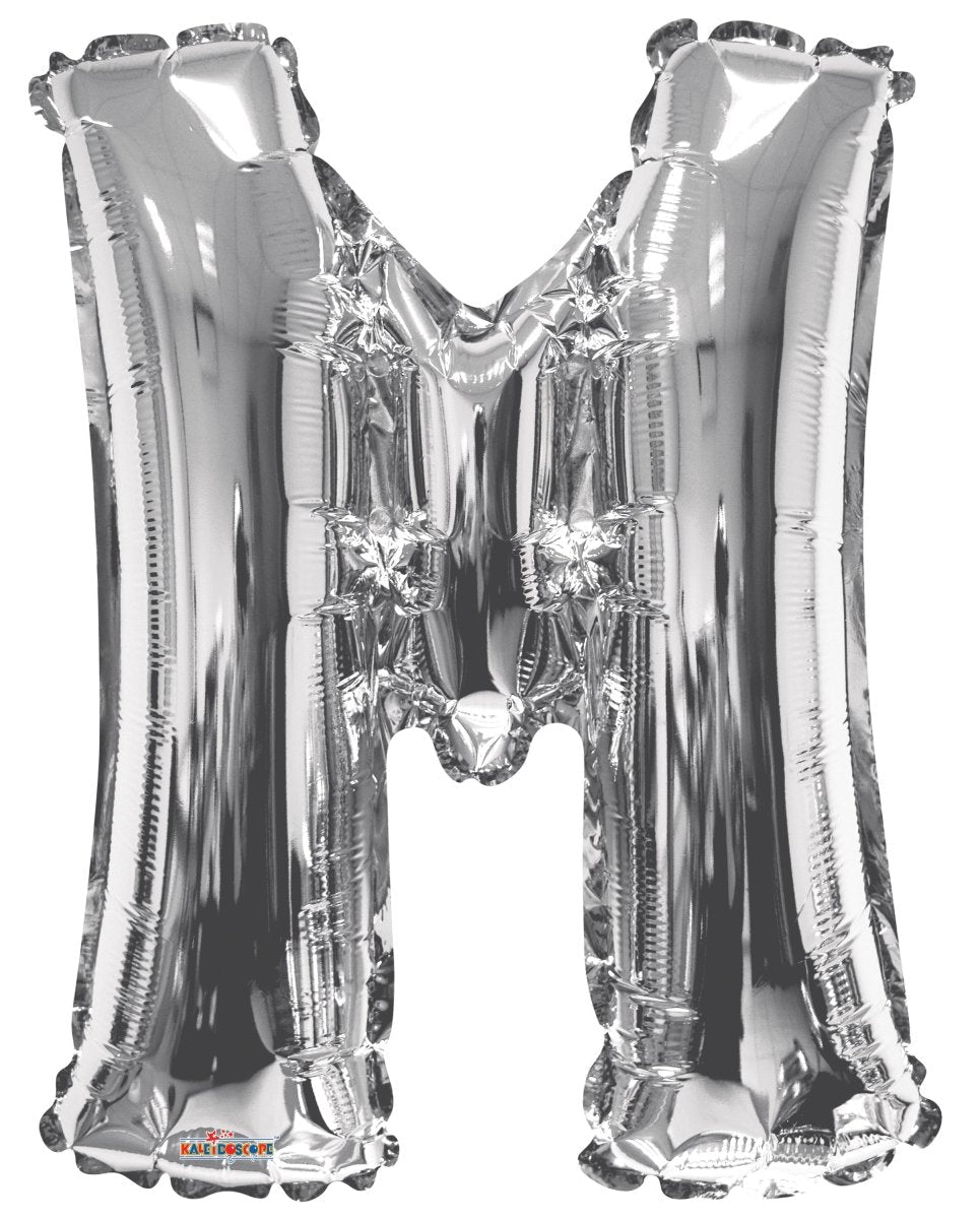 Letter M Silver 34″ – (Single Pack). 15242-34 - FestiUSA