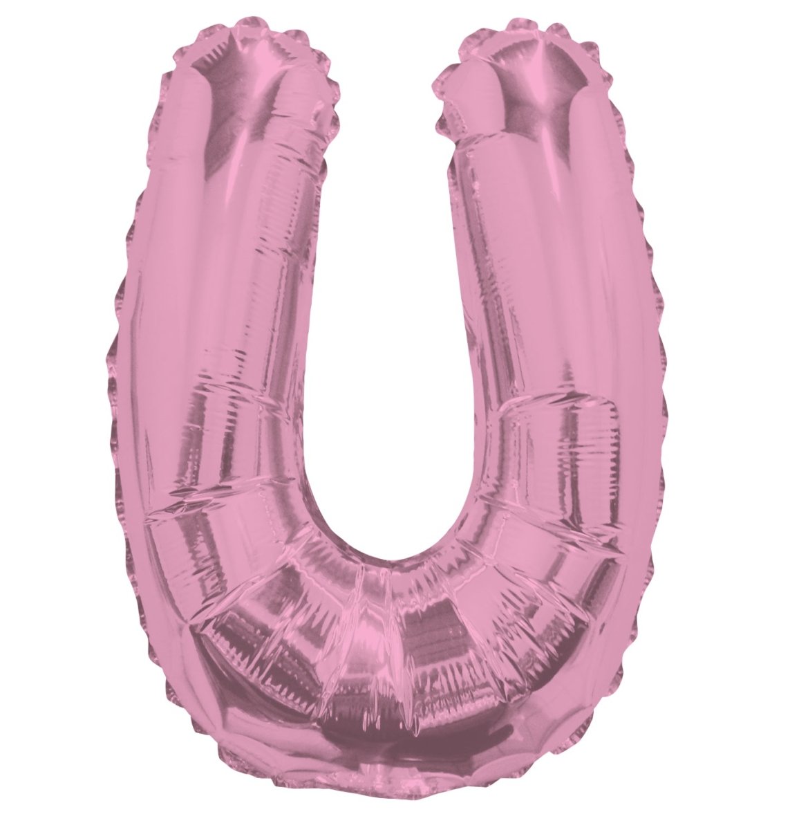 Letter U Light Pink 14" - (Single Pack). 34867-14 - FestiUSA