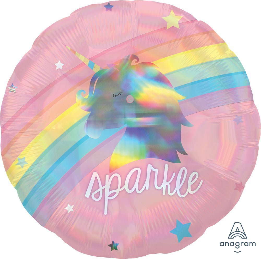 Magical Unicorn Rainbow 18" Double Side - (Single Pack). 3974701 - FestiUSA
