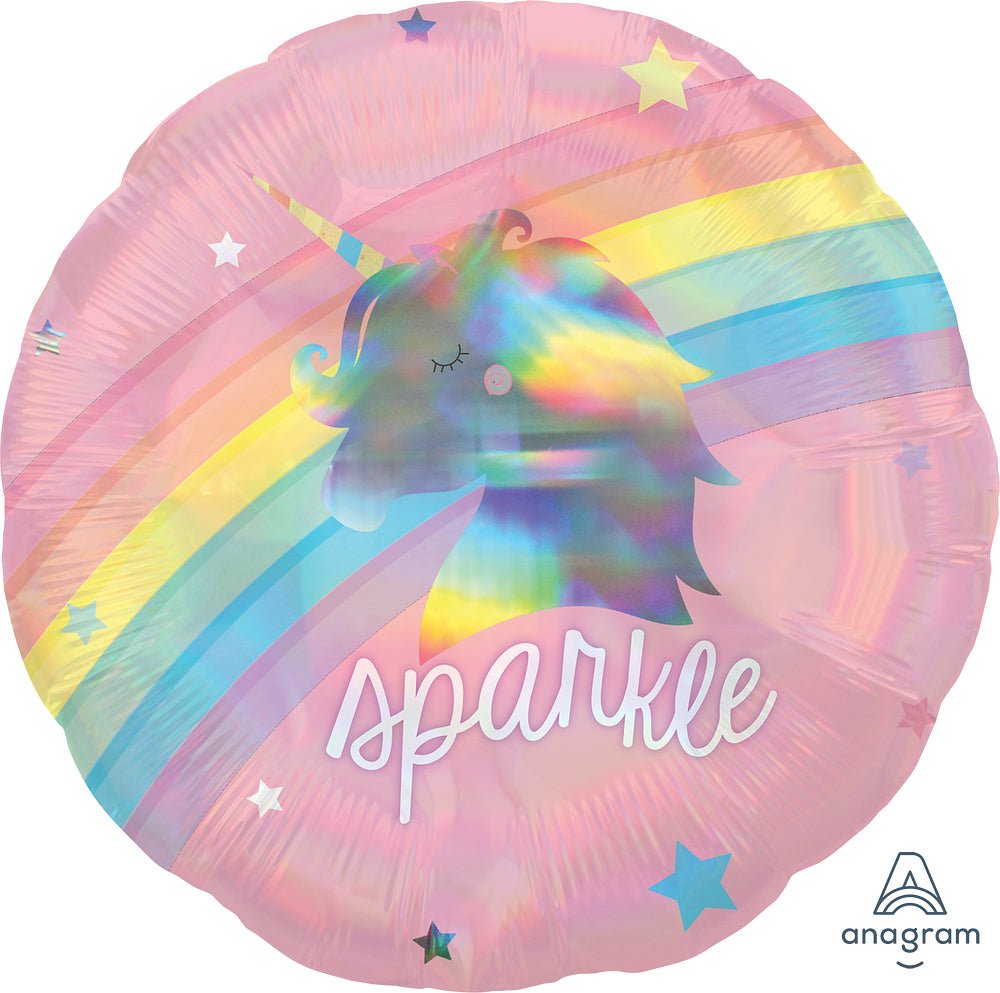 Magical Unicorn Rainbow 18" Double Side - (Single Pack). 3974701 - FestiUSA