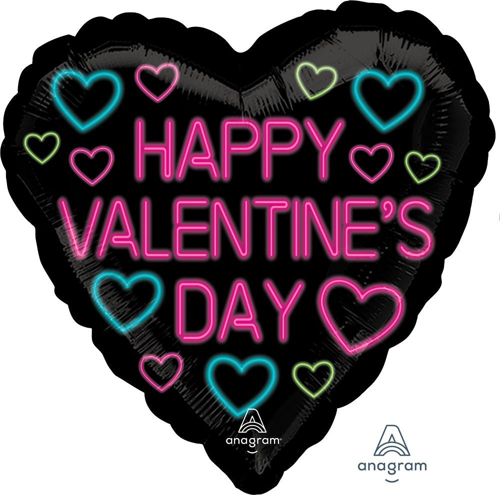 Neon Valentine 18" - (Flat). 4227902 - FestiUSA