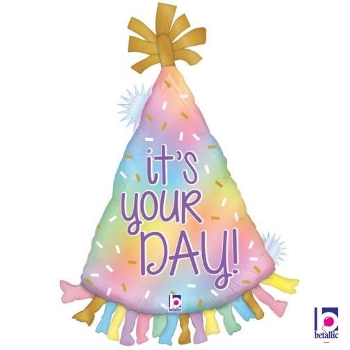 Opal Party Hat Holo 34" 35960 (Single Pack) - FestiUSA