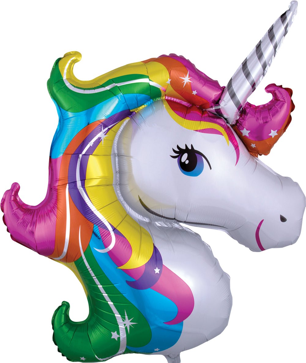Rainbow Unicorn 33" - (Single Pack). 3129901 - FestiUSA