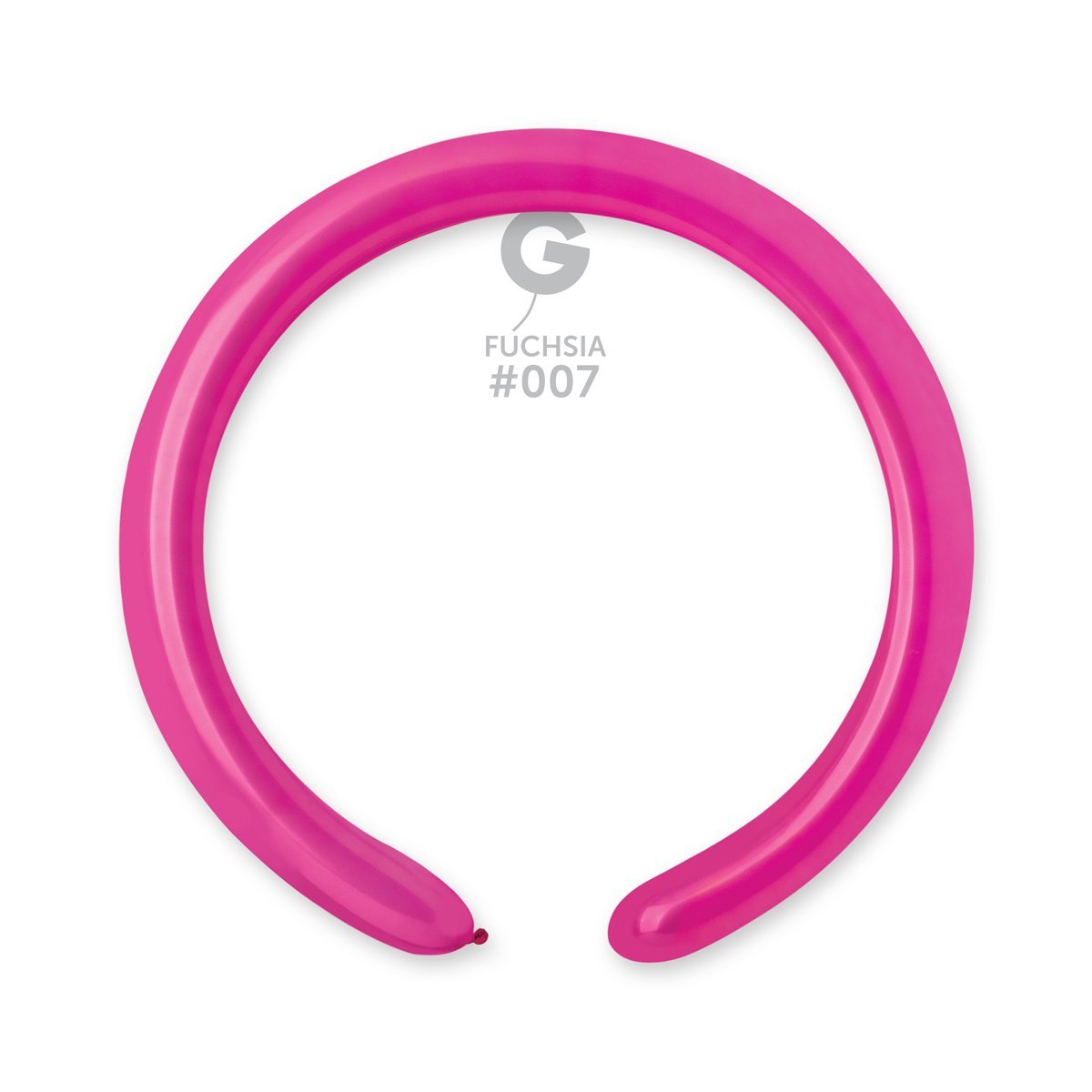 Solid Balloon Fuchsia D4(260)-007 2" - FestiUSA