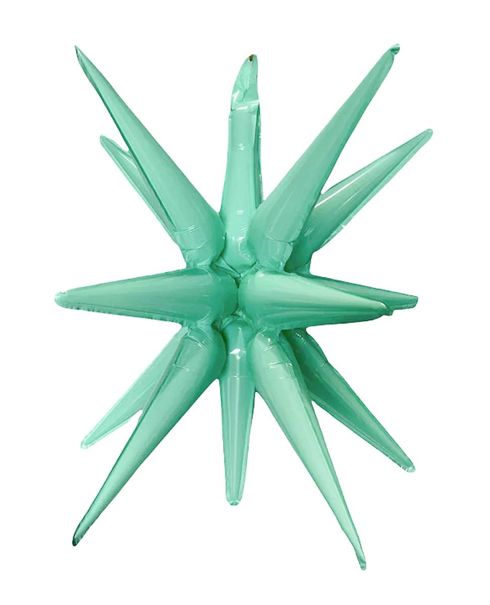 Starburst Mint 3D Foil Balloon - 22" in. - FestiUSA