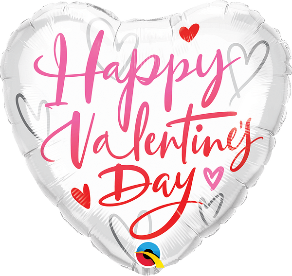Valentine's Day Casual Script 18" - (Flat). 16767 - FestiUSA