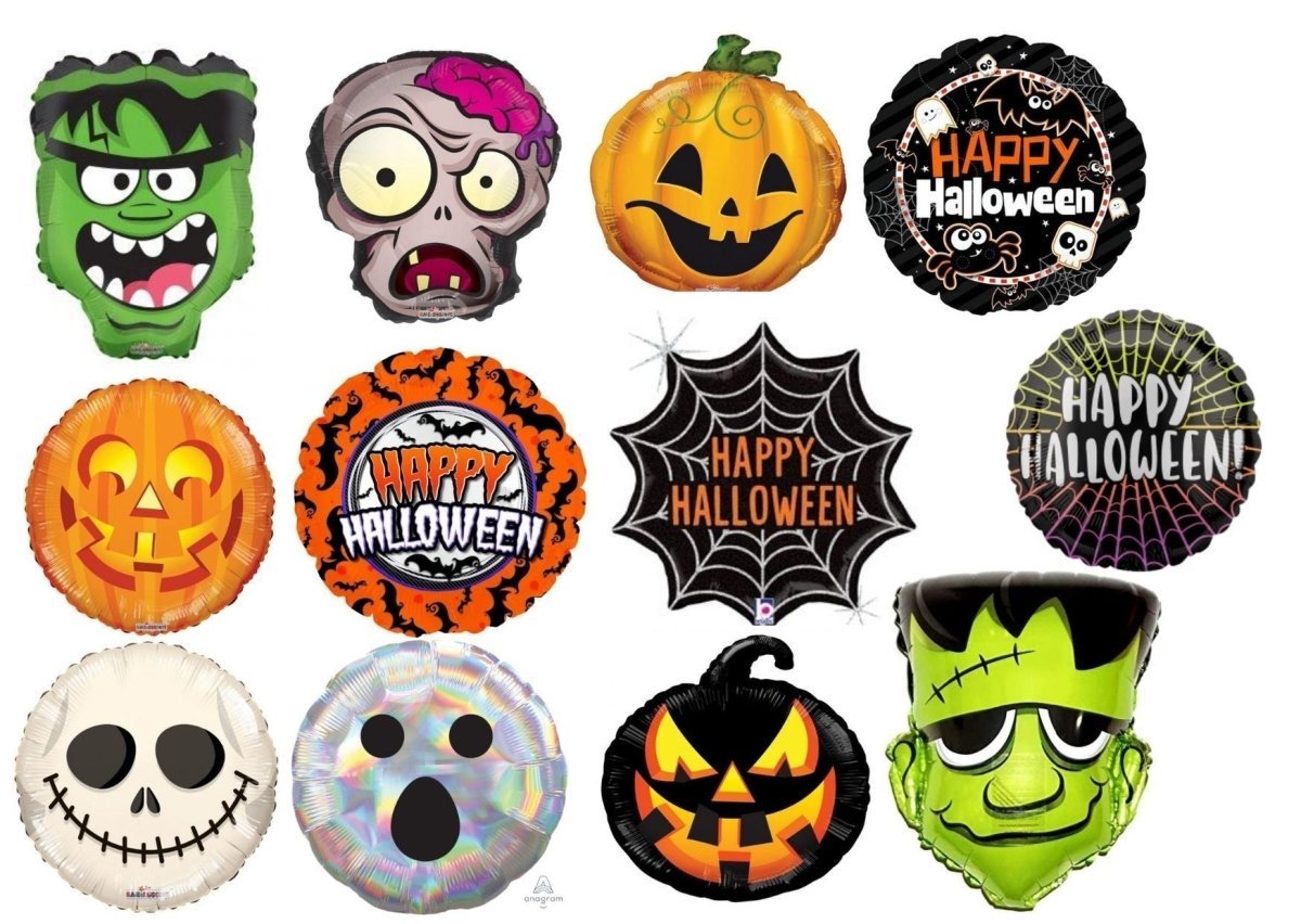 Halloween Themed Foil Balloons - FestiUSA