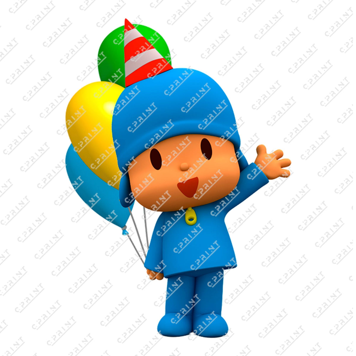 Pocoyo & Friends Character Cutouts