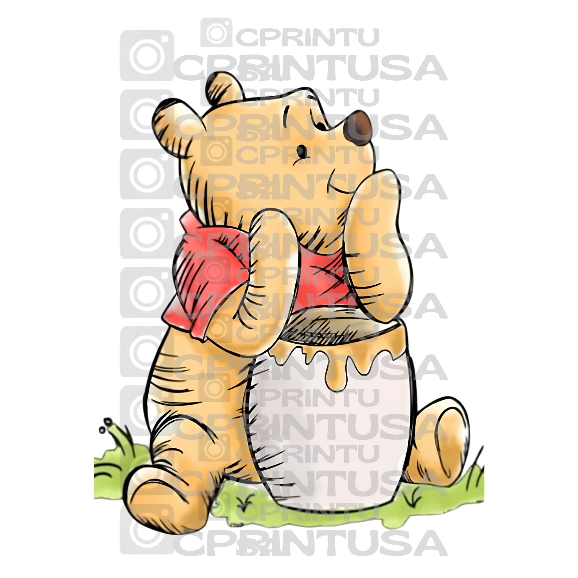 WINNIE POOH IMAGE #7  CUT OUT