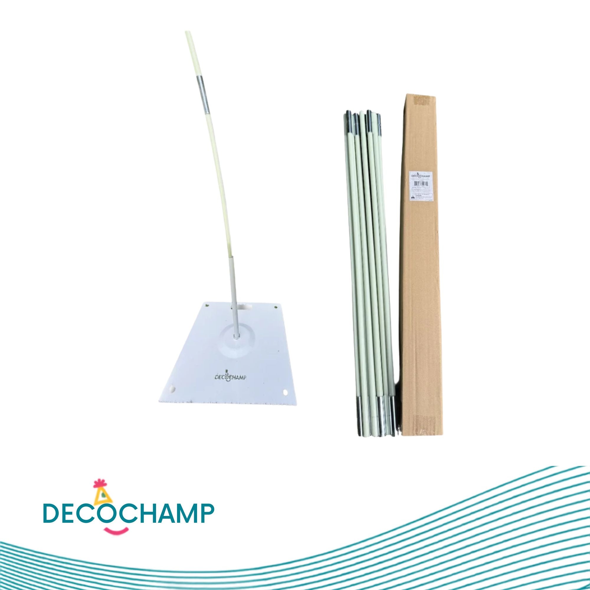 Deco Arch Connector for 16IN & 24 IN 7ft Decobase