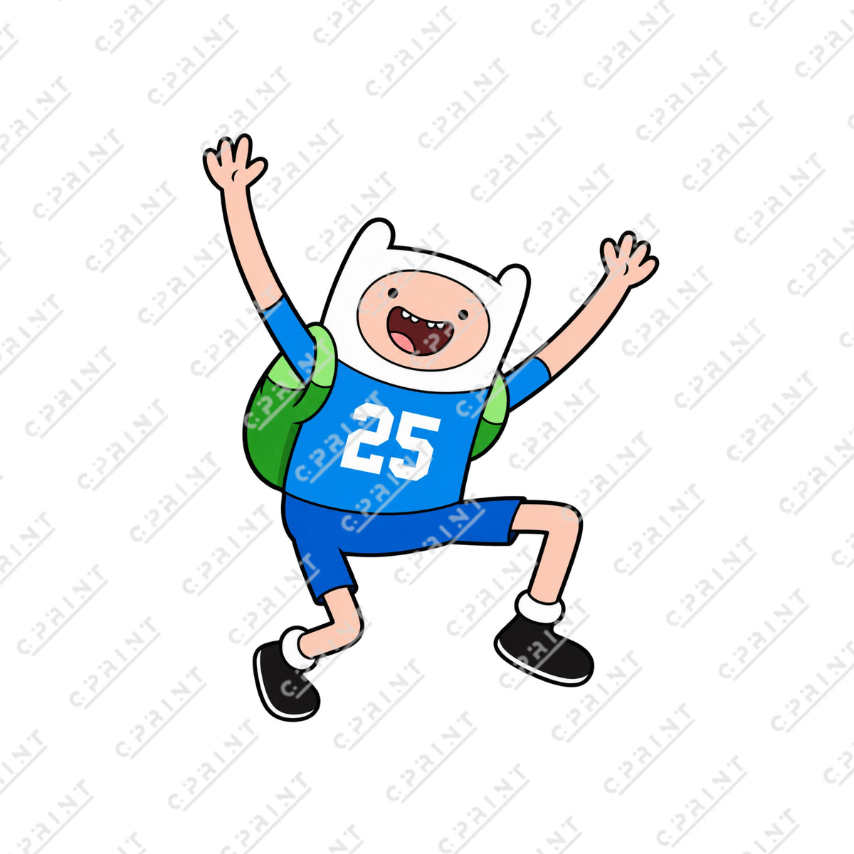 Adventure Time Themed Cutout