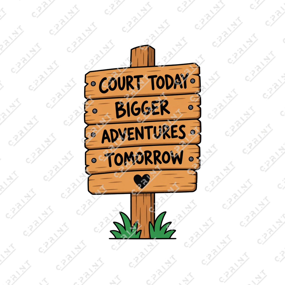Adventure Time Themed Cutout