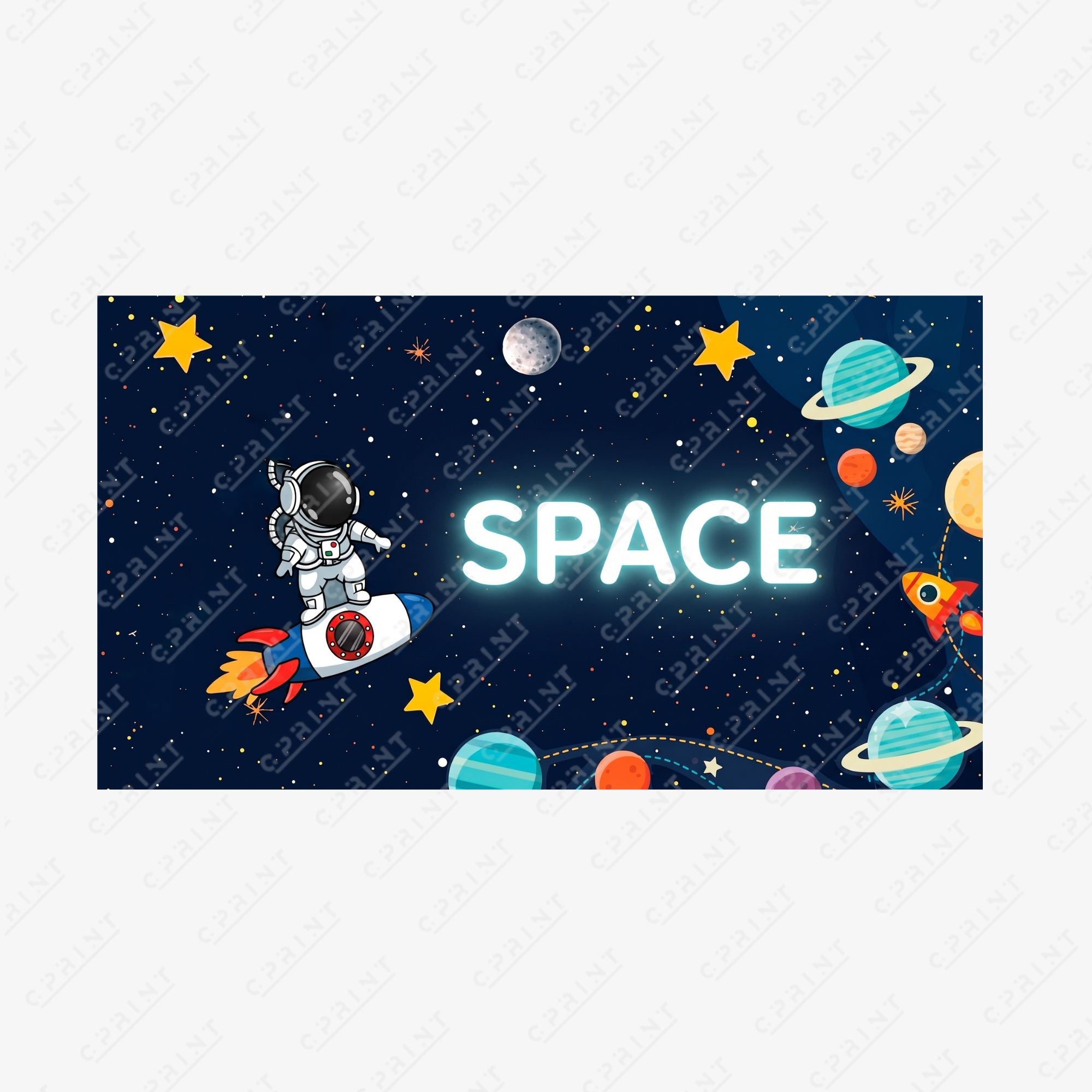 Space Adventure Party Placemats