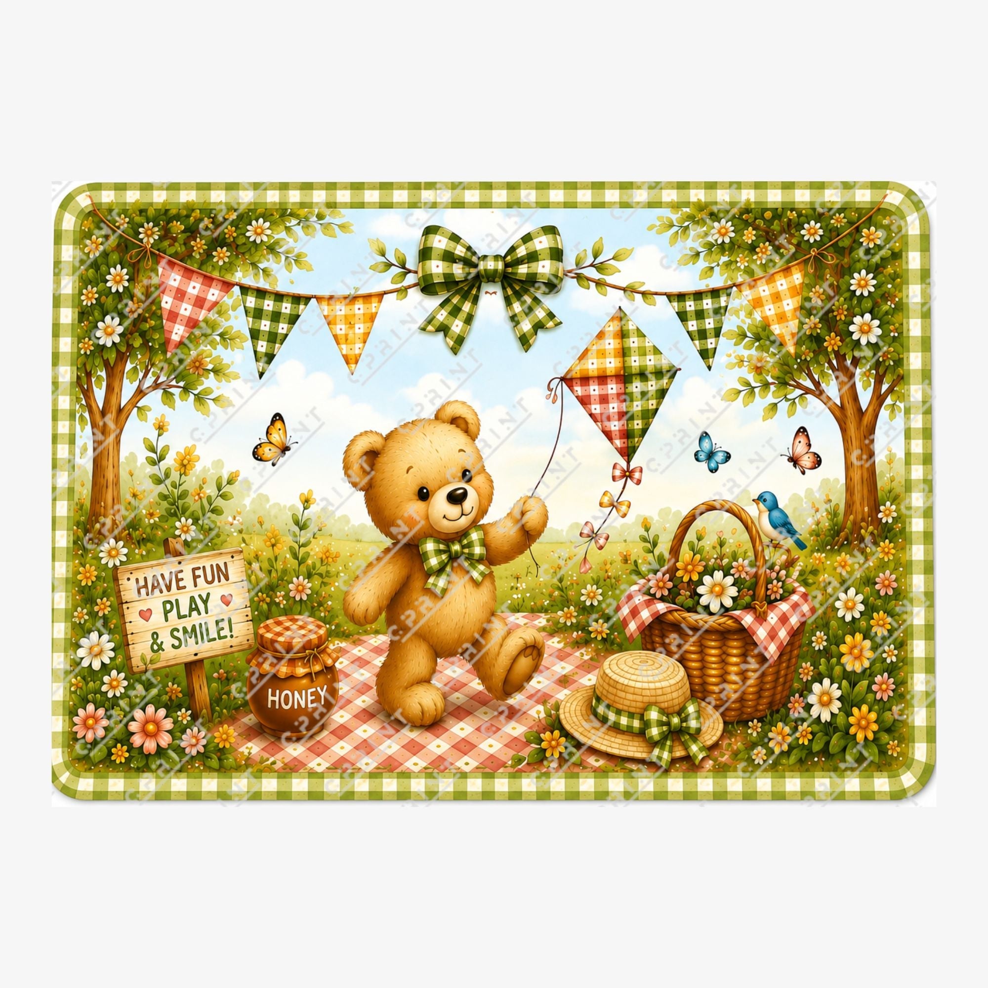 Teddy Bear Picnic Event Placemats