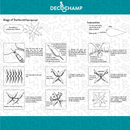 Decochamp Starburst Rose Gold 3D Foil Balloon - 26" in.