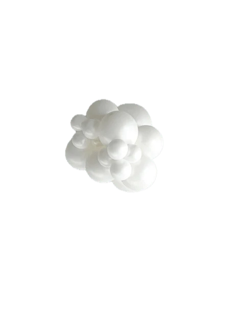 TUFTEX | Designer Balloon Sugar Pearl - 36 in. - 2Pcs Per Package