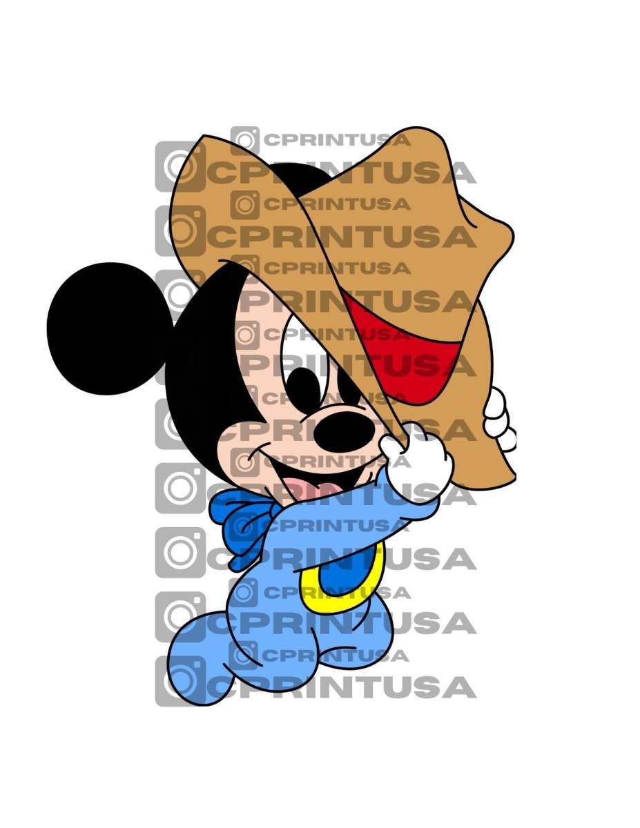 BABY MICKEY CUT OUT - FestiUSA