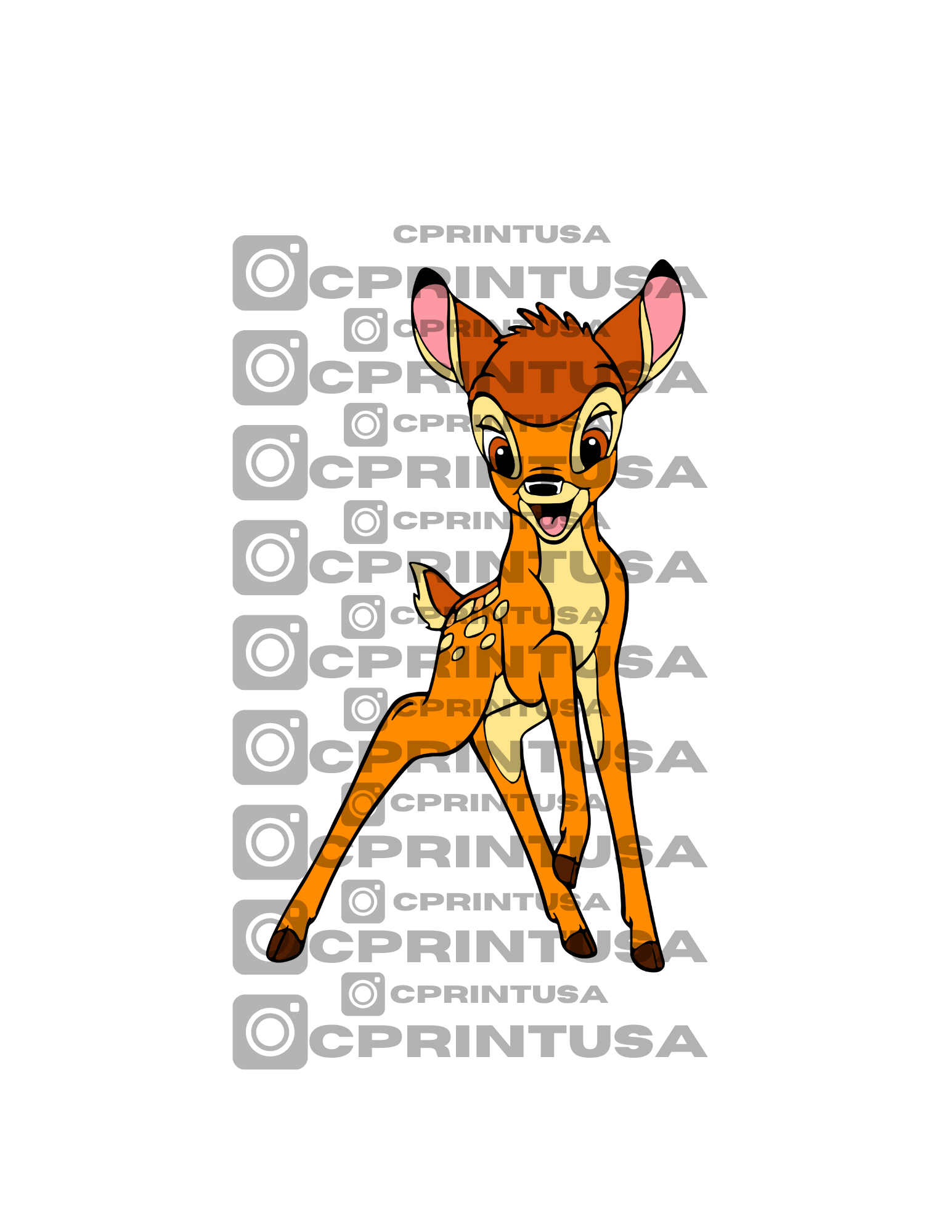 BAMBI  CUT OUT