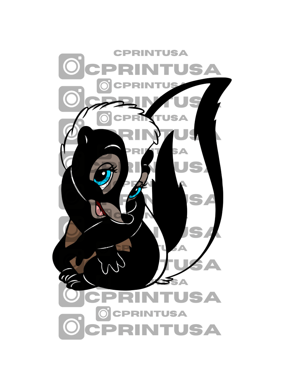 BAMBI SKUNK ZORRILLO CUT OUT - FestiUSA