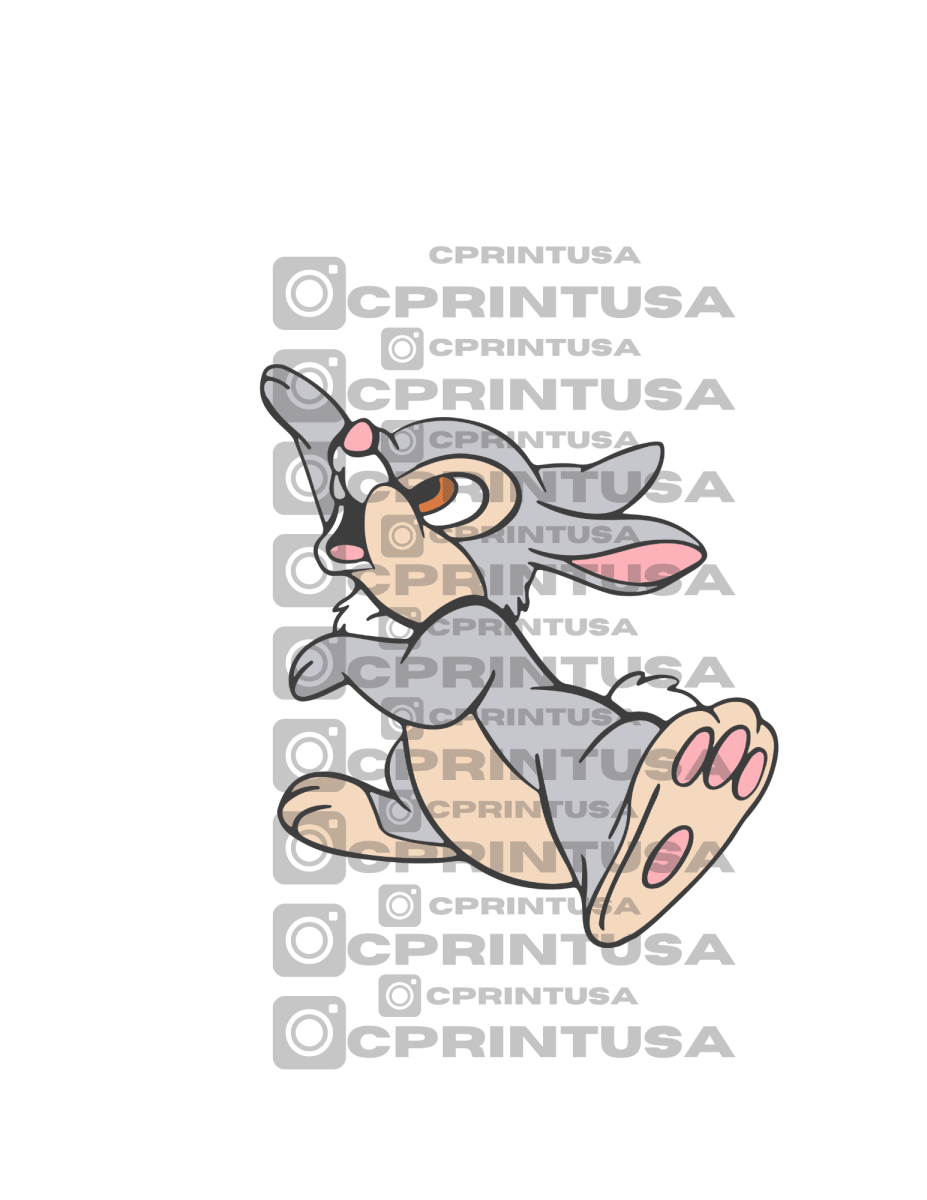 BAMBI THUMPER BUNNY CUT OUT - FestiUSA