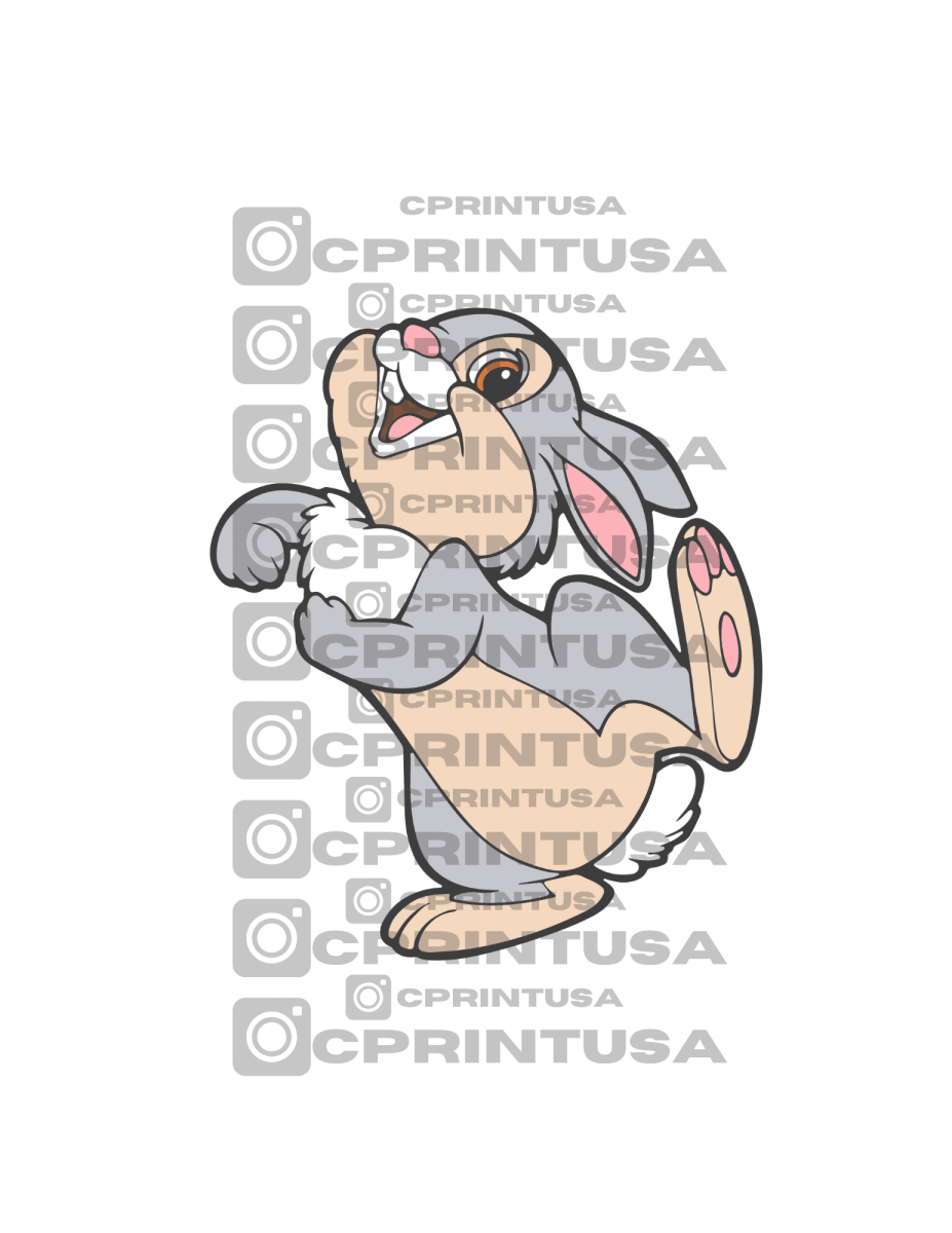 BAMBI THUMPER BUNNY CUT OUT - FestiUSA