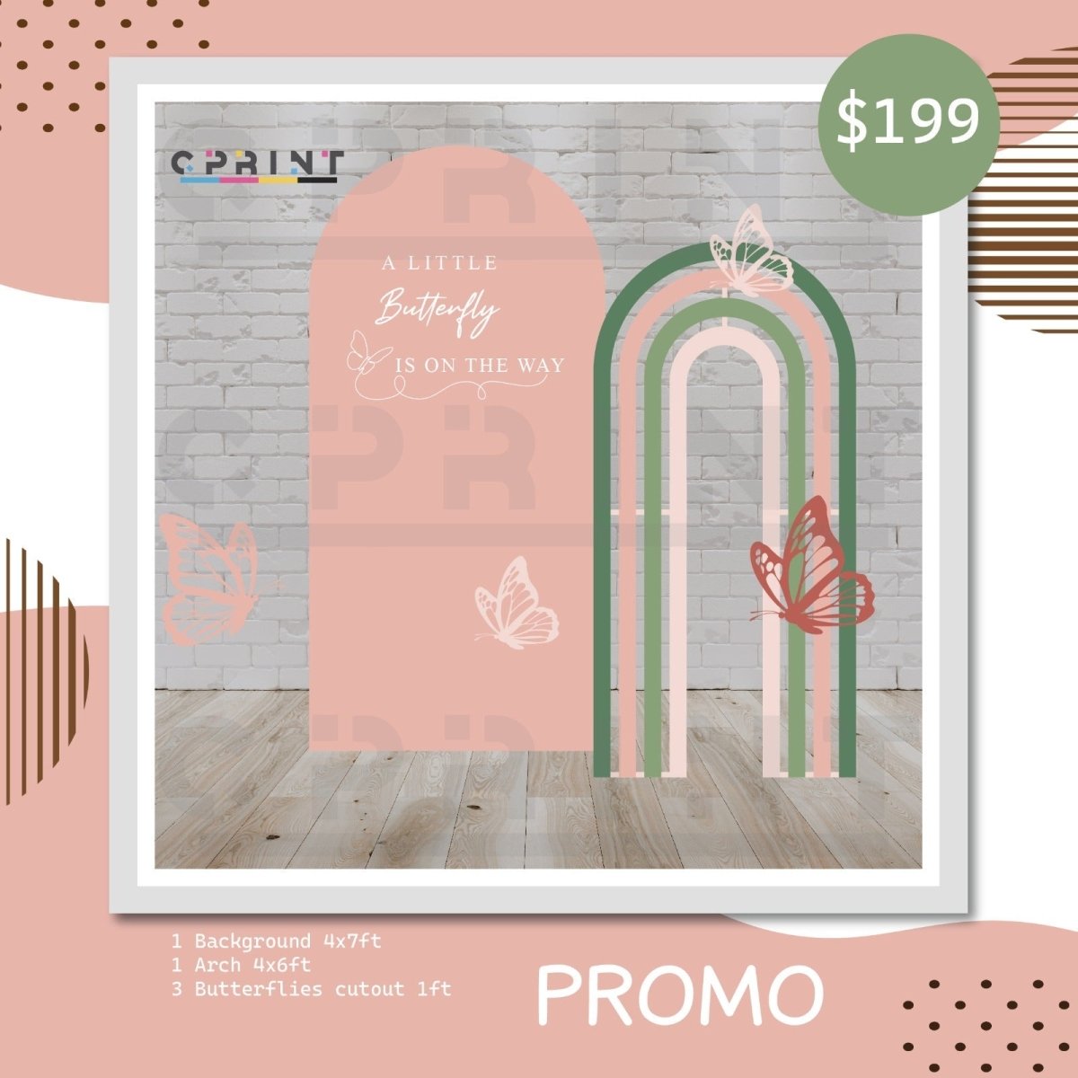 Butterfly Themed Party Bundle Design - FestiUSA