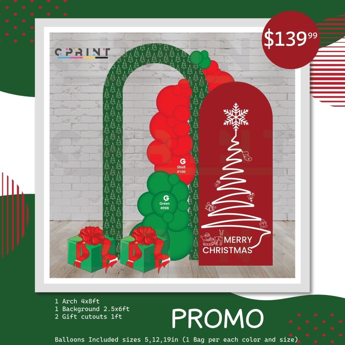 Christmas Party Bundle Design - FestiUSA