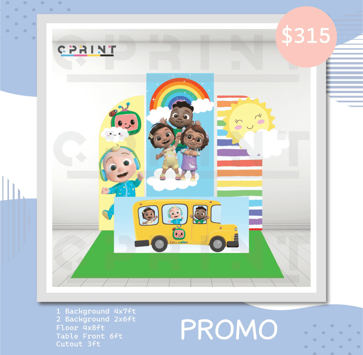 Cocomelon Bundle Design - FestiUSA