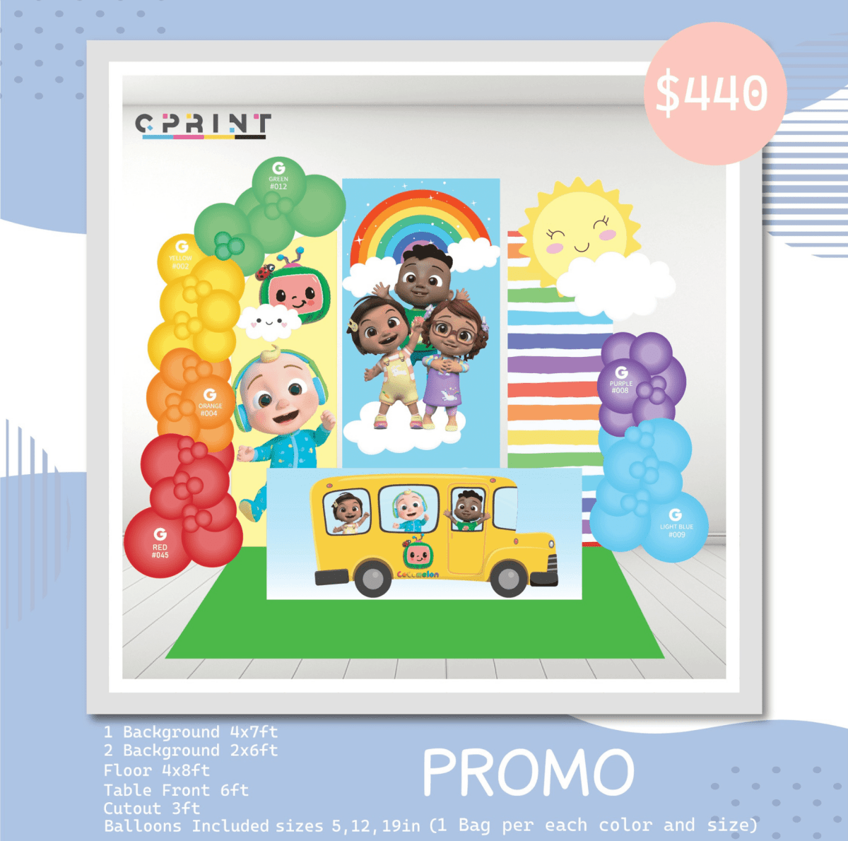 Cocomelon Bundle Design - FestiUSA