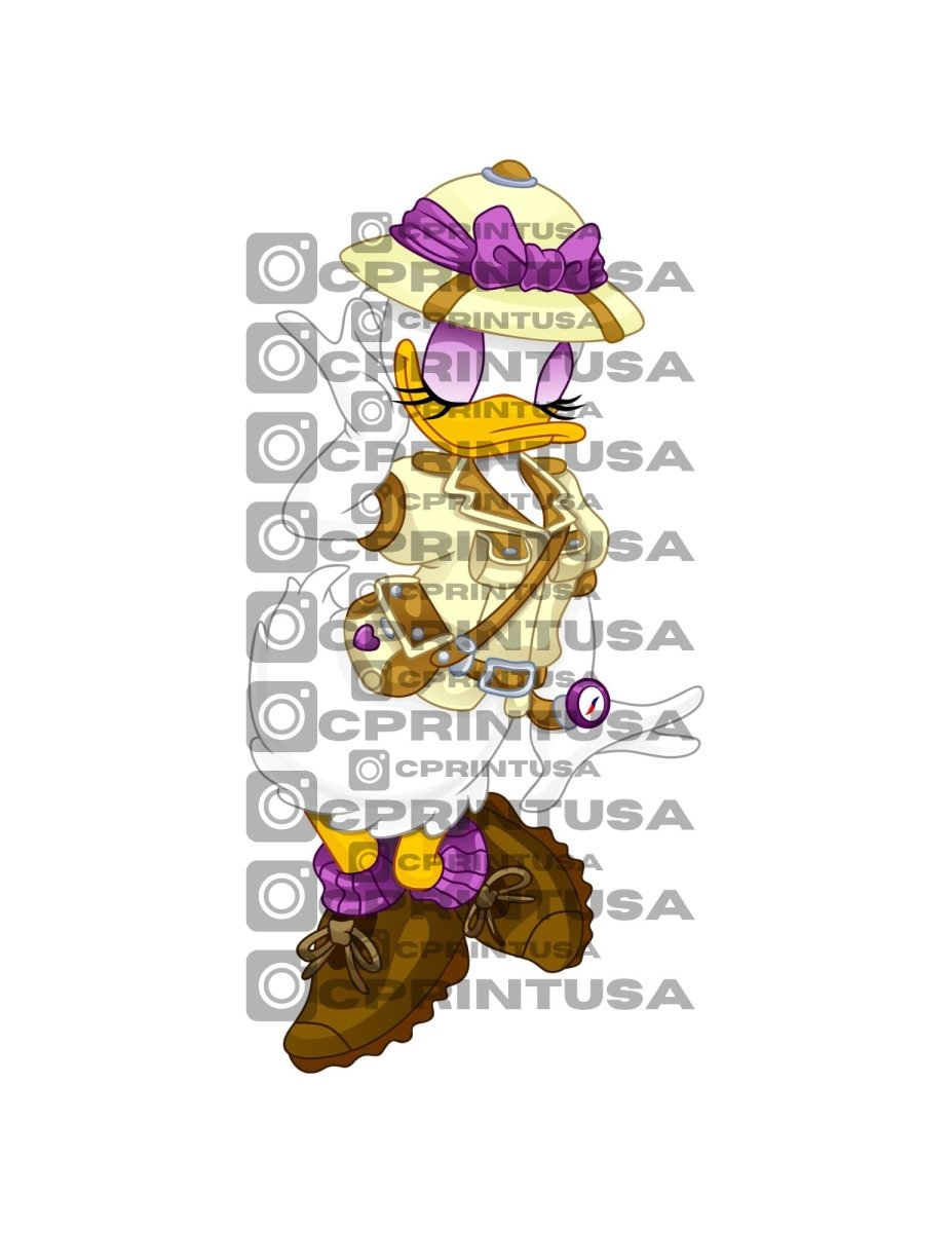 DAISY DUCK SAFARI CUT OUT - FestiUSA