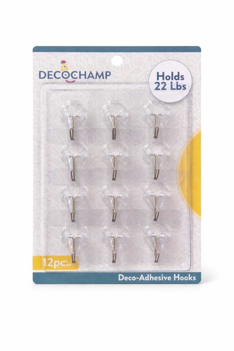 Deco-Adhesive Hooks Heavy Duty - FestiUSA