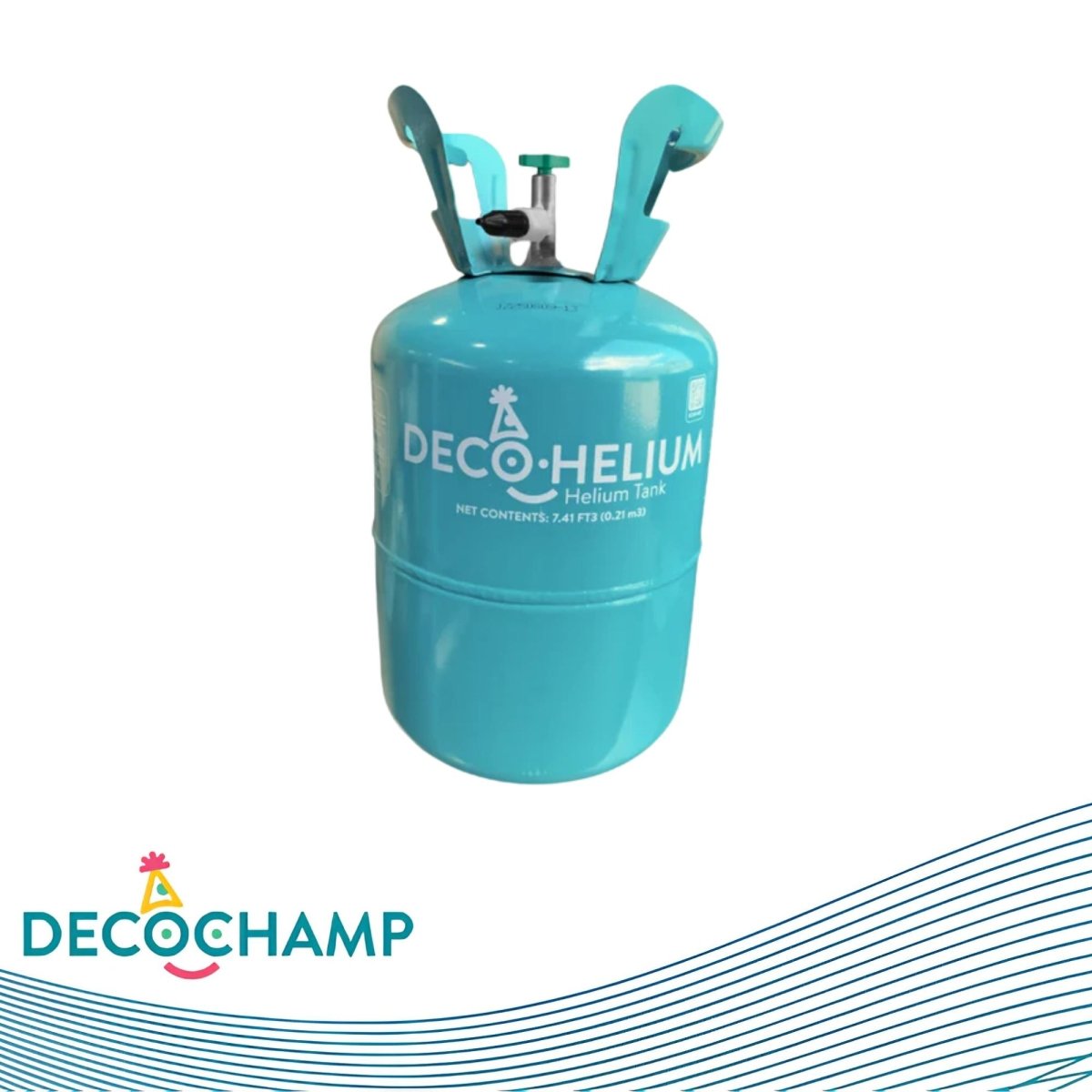 Deco Hellium Disposable Tank 7.41 cubic ft³ (0.21 m³)/ 7 Liters - FestiUSA