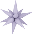 Decochamp Starburst Lilac 3D Foil Balloon - 40" in. - FestiUSA