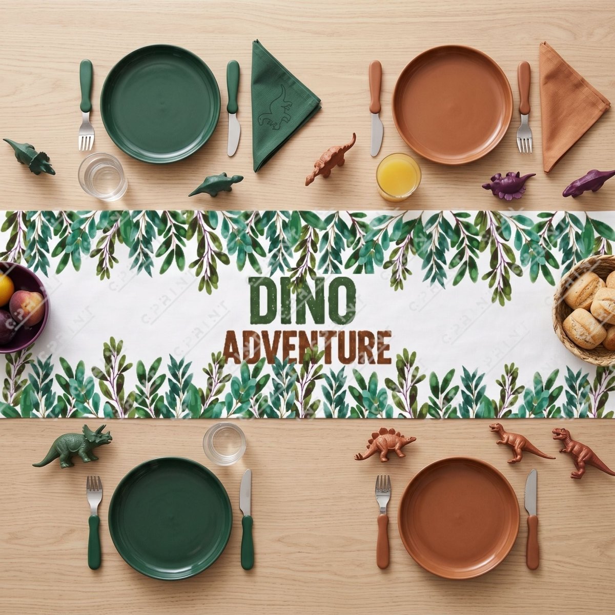 Dino Adventure Event Table Runner - FestiUSA