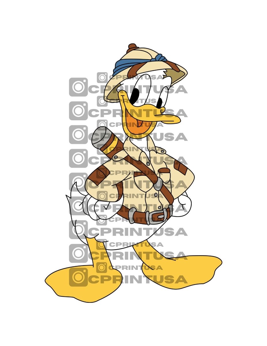 DONALD DUCK SAFARI CUT OUT - FestiUSA