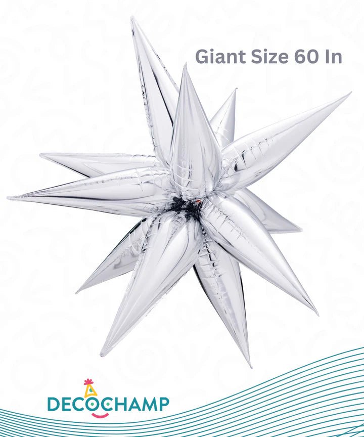 GIANT Starburst 60" - Silver - FestiUSA