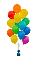 Helium Latex 12 inch Balloon Bouquet - FestiUSA