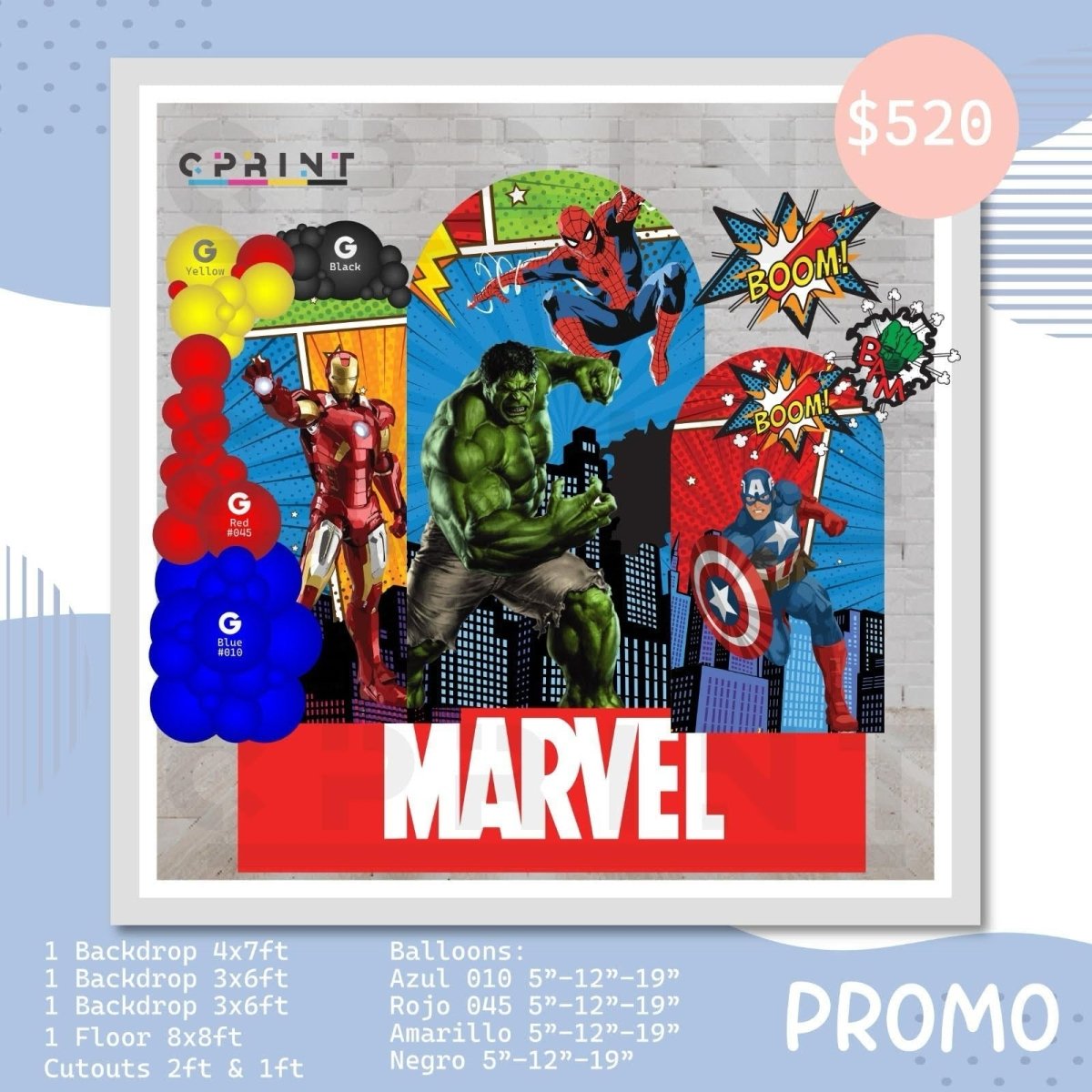 Marvel Bundle Design - FestiUSA