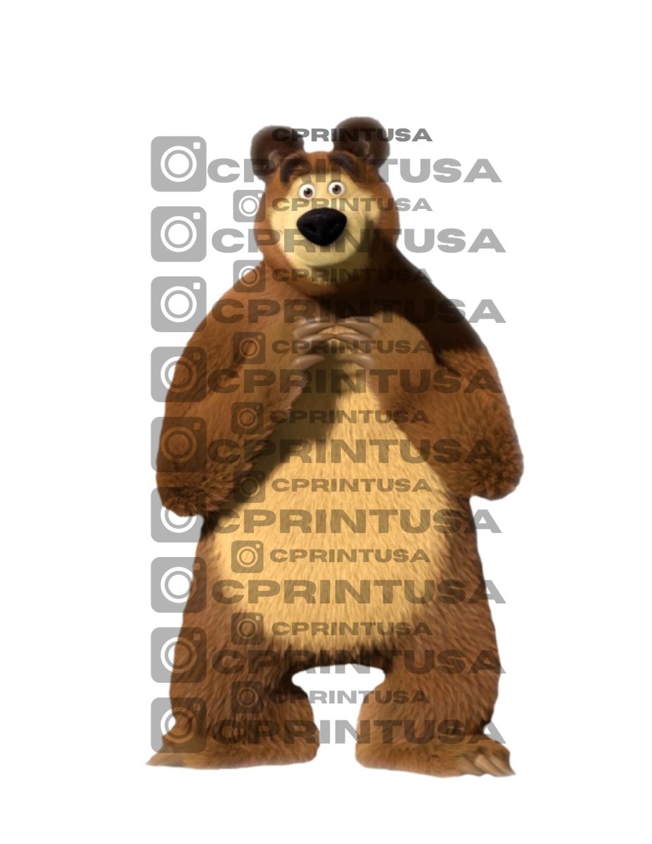 MASHA AND THE BEAR CUT OUT - FestiUSA